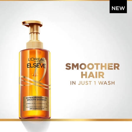 Dầu Gội Loreal Elseve Extraodinary Oil Smooth Shampoo 440ml