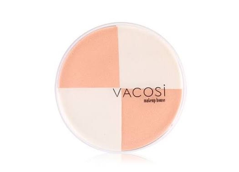 BP13-Vacosi Hộp 4 Bông Ướt Tam Giác Vuông