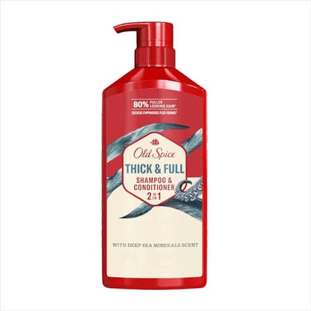 Dầu Gội Xã Old Spice Thick & Full Hương Biển Sâu 650ml