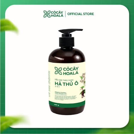 Cỏ Cây Hoa Lá Dầu Gội Thảo Dược  Hà Thủ Ô 2 In1 300g