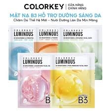 KM Mặt Nạ Colorkey Luminuos B3 Facial Mask 30ml
