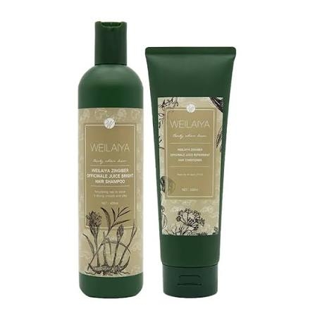 Bộ Gội Xã Weilaiya Zingiber Officinale Juice Repairment Hair 250ML