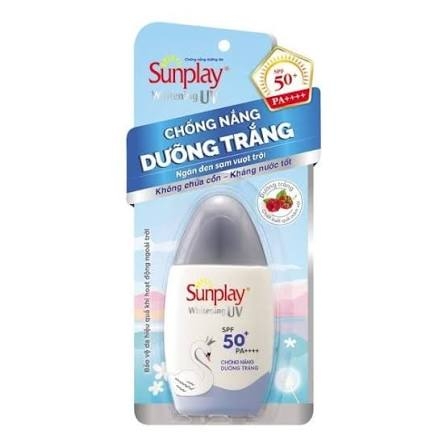 (Rohto) Sữa Chống Nắng Dưỡng Trắng Sunplay Whitening UV SPF50+PA++++ 30ml