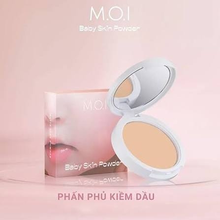 Phấn Phủ Nén M.O.I Baby Skin Powder 10g