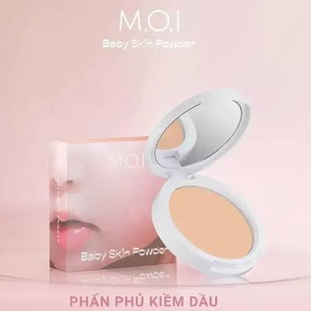 Phấn Phủ Nén M.O.I Baby Skin Powder 10g-01
