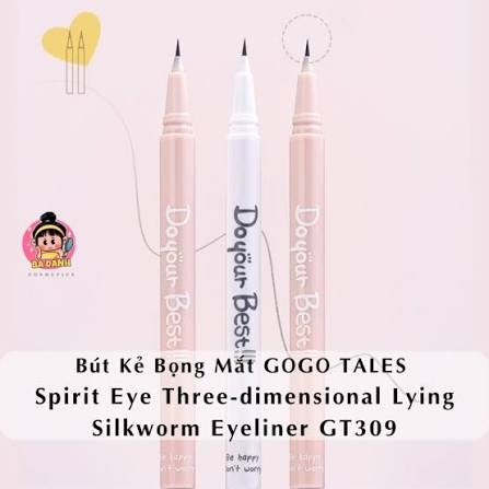 Bút Kẻ Bọng Mắt Gogo Tales Spirt Eye Three-Dimesional Lying Silkworm Eyeliner