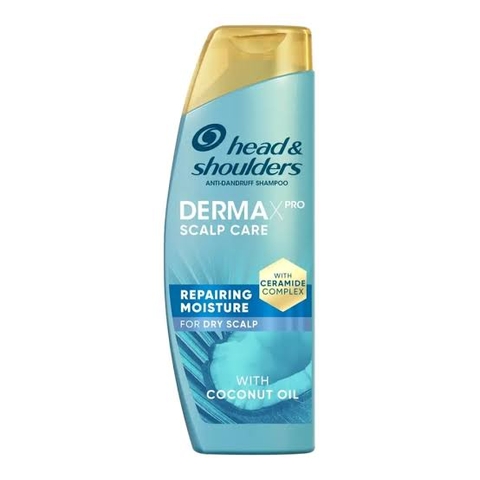 Dầu Gội Head & Shoulders DermaXPro Scalp Care Repairing Moisture For Dry Scalp With Coconut Oil 300ml