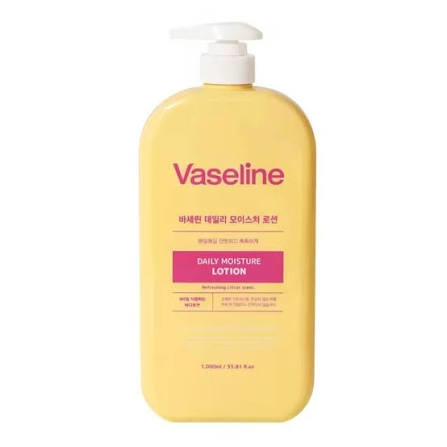 Sữa Dưỡng Thể  Foodaholic Vaseline Daily Moisture Loion 1000ml Chai Vàng