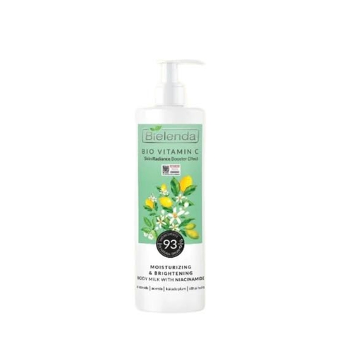 Sữa Dưỡng Thể Bielenda Bio Vitamin C Moisturizing & Brightening Body Milk With Niacinamide 400ml