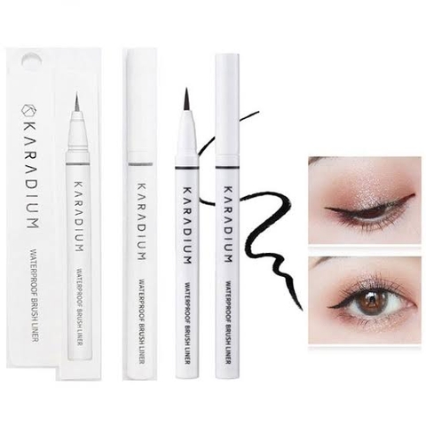 Kẻ Mắt Karadum Waterproof Brush Liner Black