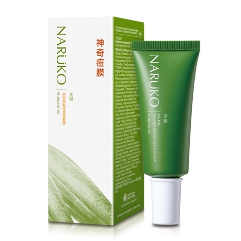 Kem Bôi Mụn Ban Đêm Naruko Tea Tree Overnight Blemish Clear Spot Mask