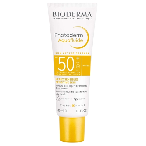 Kem Chống Nắng Bioderma Photoderm Aquafluide Sun Active Defense SPF50+ 40ml - 07385