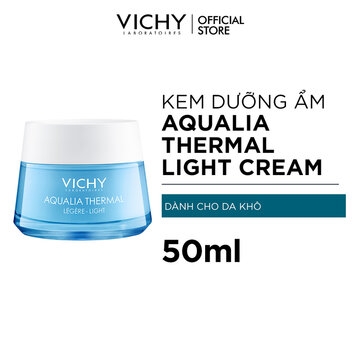 Kem Dưỡng Ẩm Kích Hoạt Và Giữ Nước Vichy Aqualia Light 50ml