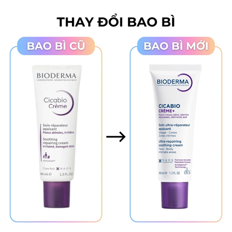Kem Dưỡng Bioderma Cicabio Creme+ 40ml