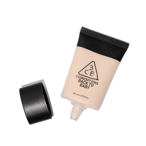 Kem Nền 3CE Back To Baby BB Cream SPF 35 PA++ - 30ml