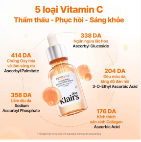 Dưỡng Da Dear Klairs Vitamin PDRN Bouncy Pore Serum 35ml