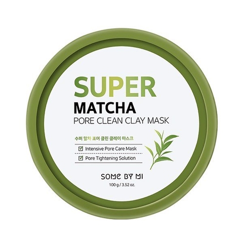 Mặt Nạ Dưỡng Da Some By Mi Super Matcha Pore Clean Clay Mask 100g