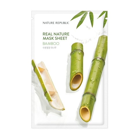 Mặt Nạ Nature Republic Real Nature Mask Sheet Bamboo