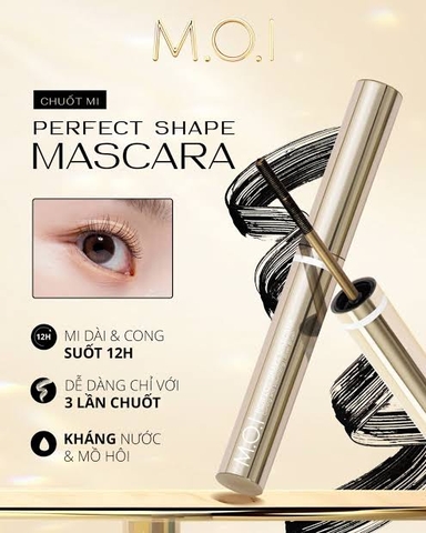 Chuốt Mi M.O.I Perfect Shape Mascara 4ml