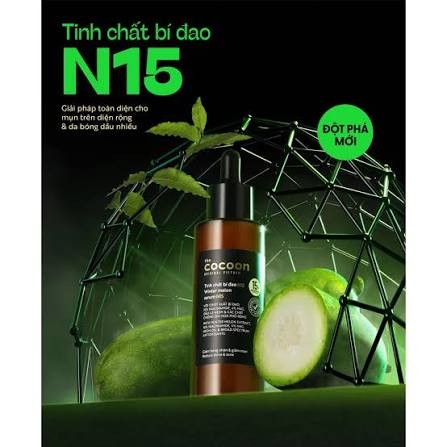 The Cocoon Tinh Chất Bí Đao  Winter Melon Serum N15 70ml