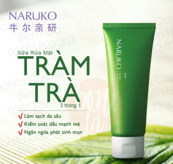 Naruko Tea Free Purifying Clay Mask & Cleanser in 1