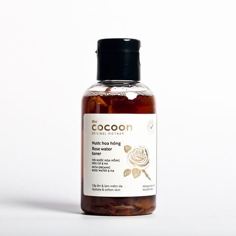 The Cocoon Nước Hoa Hồng  Rose Water Toner - 140ml