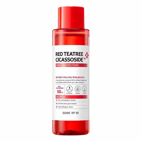 Nước Hoa Hồng Some By Mi Red Teatree Cicassoside Derma Solution Toner 150ml