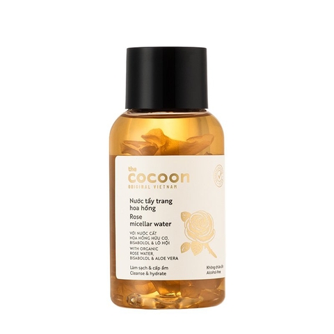 Nước Tẩy Trang Hoa Hồng The Cocoon Rose Micellar Water 140ml