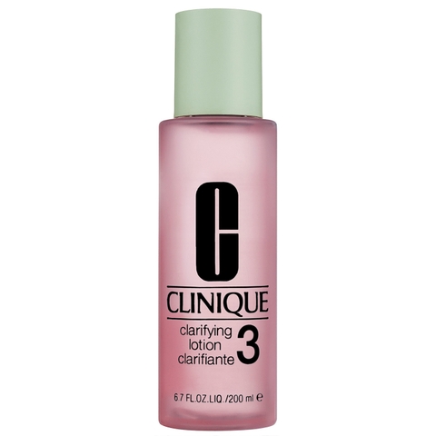 Nước Thanh Tẩy Clinique Clarifying Lotion 3 Comboinatyion Oily/Mixte A Grasse 200ml