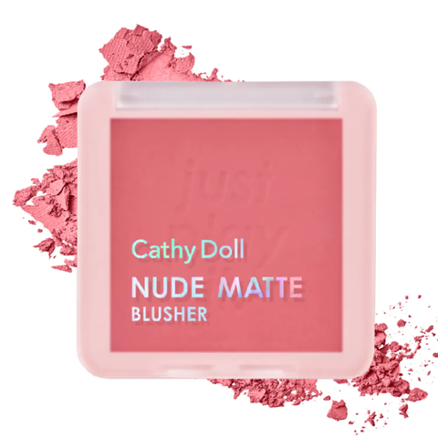 Phấn Má Hồng Cathy Doll Nude Matte Blusher #04 Pink Idol