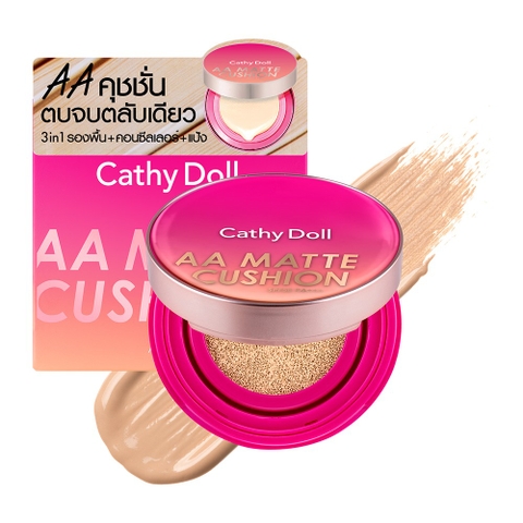 Phấn Phủ Cathy Doll Skin Fit Nude Matte Powder Pact SPF30 PA+++