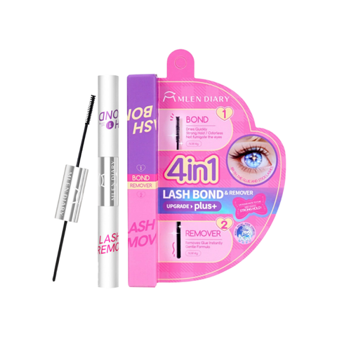 Keo 2 Đầu Mlen Diary 4In1 Lash Bond & Remover  Plus+ 8g