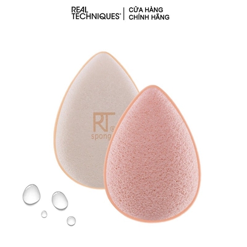 Bông Mút Rửa Mặt Real Techniques Miracle Clense Sponge