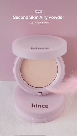 Phấn Phủ Hince Second Skin Airy Powder 12G - AP002 Beige