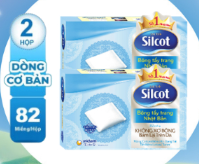 Bông Tẩy Trang Silcot 164 Miếng ( 82x2)