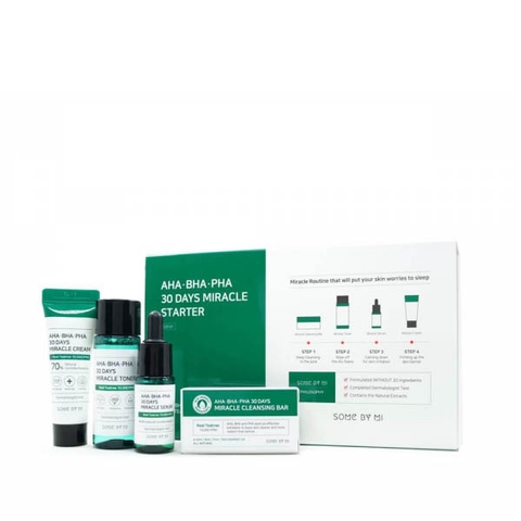 Some By Mi AHA-BHA-PHA 30 Days Miracle Solution 4-Step Kit