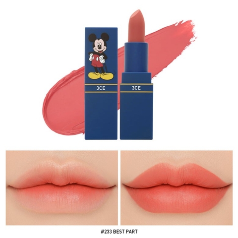 Son Thỏi 3CE Mood Recipe Matte Lip Color - Disney Edition - 3.5g