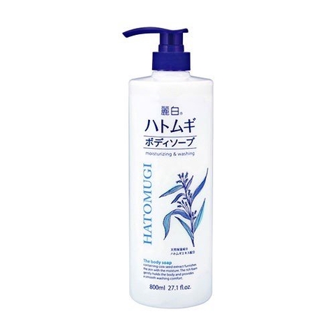 Sữa Tắm Hatomugi Moisturizing & Washing 800ml
