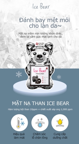 Mặt Nạ SNP  Ice Bear