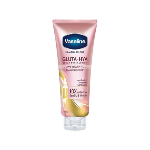 Dưỡng Thể Vaseline Healthy Bright Gluta-Hya Dewy Radiance  330ml