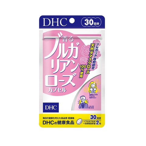 Thực Phẩm Bảo Vệ Sức Khỏe DHC Bulgarian Rose Capsule 30 Ngày