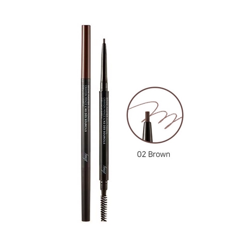 Chì Kẻ Mày The Face Shop Brow Master Slim Pencil - 02