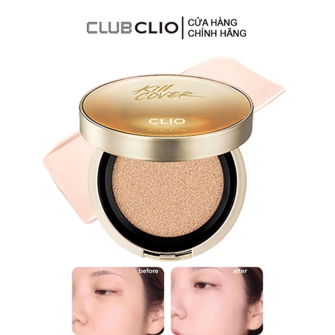 Phấn Nước Clio Kill Cover Cica Serum Cushion SPF 50+ PA +++