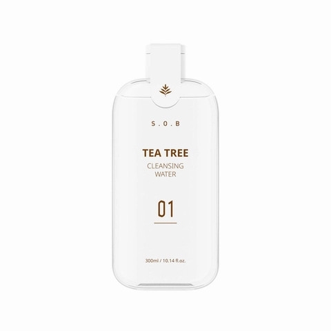 00-Nước Tẩy Trang S.O.B Tea Tree Cleansing Water  300ml