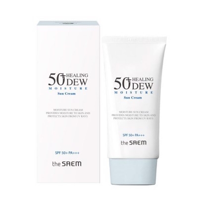 Kem Chống Nắng The Saem Healing Dew Moisture Sun Cream 50g