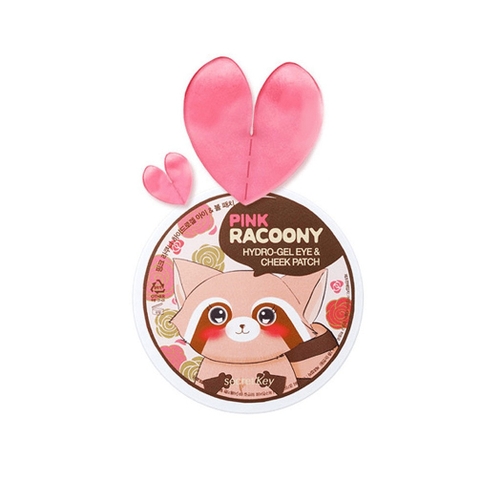 Mặt Nạ Mắt Pink Racoony Hydrogel Eye & Cheek Patch