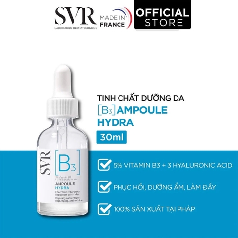 Tinh Chất SVR [B3] Ampoule Hydra 30ml