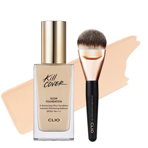 Kem Nền Clio Kill Cover Glow Foundation SPF50+PA++++ 38g