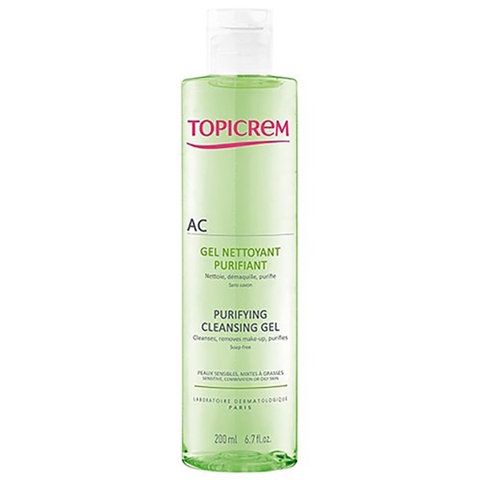 Sữa Rửa Mặt Topicrem AC Purifying Cleansing Gel
