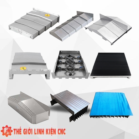 Chắn bụi thép cho máy CNC